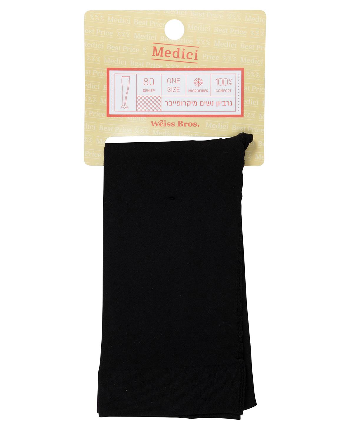 One size גרביון מיקרופייבר 80 דנייר