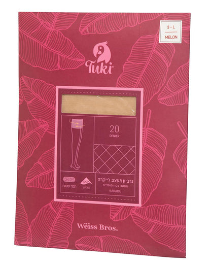 גרביון לייקרה 20 דנייר מעצב (מחטב)