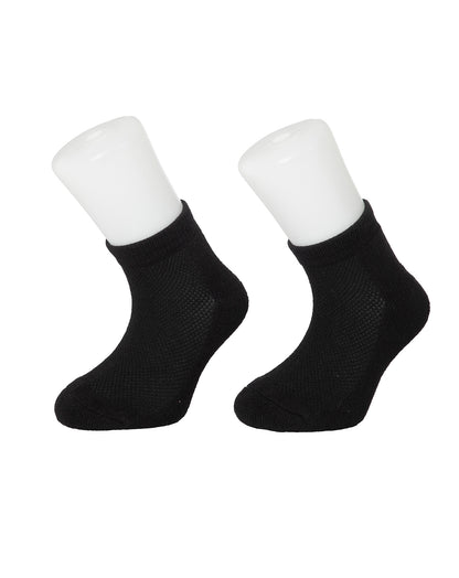 גרבי רבע מגבת לילדים - 2 במארז