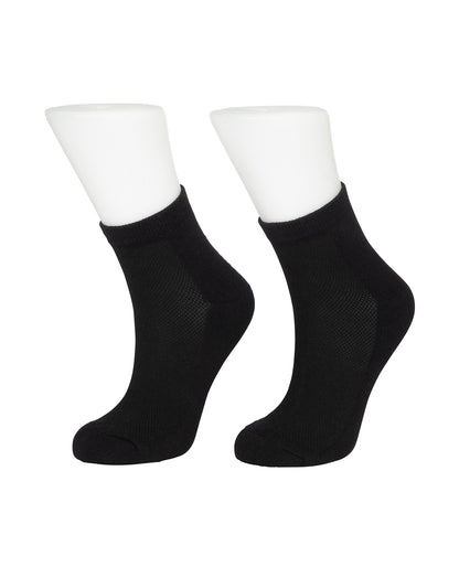 גרבי רבע מגבת לנשים - 2 במארז