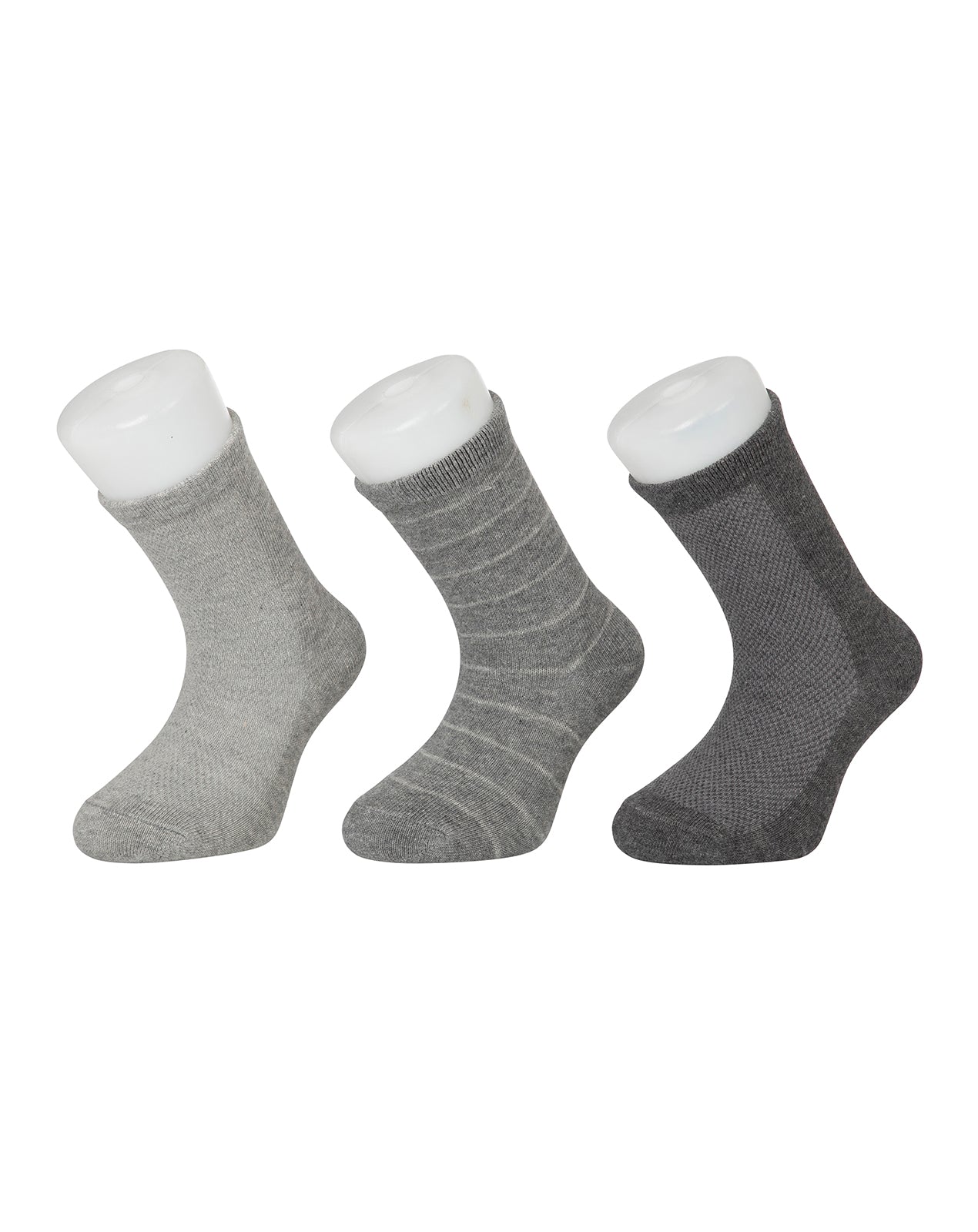 גרבי ילדים מכותנה צבעוני - 3 במארז